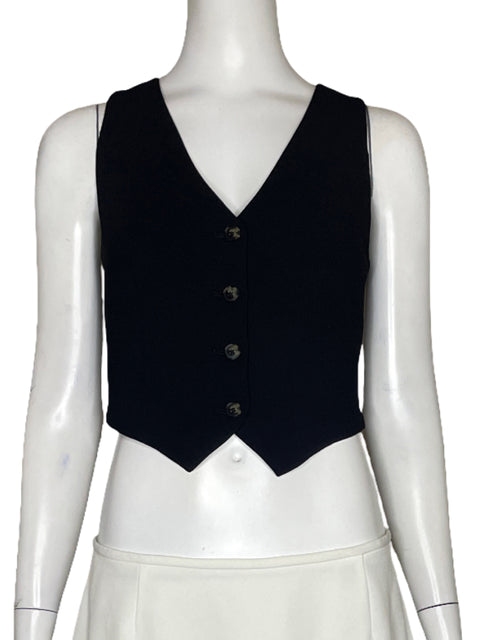 Chaleco Wilfred Fluido Negro - Talla 00