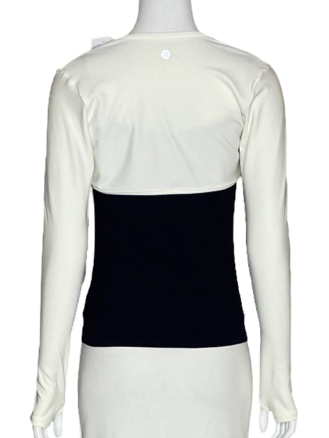 Crop GAL sport Manga Larga Blanco-Talla M