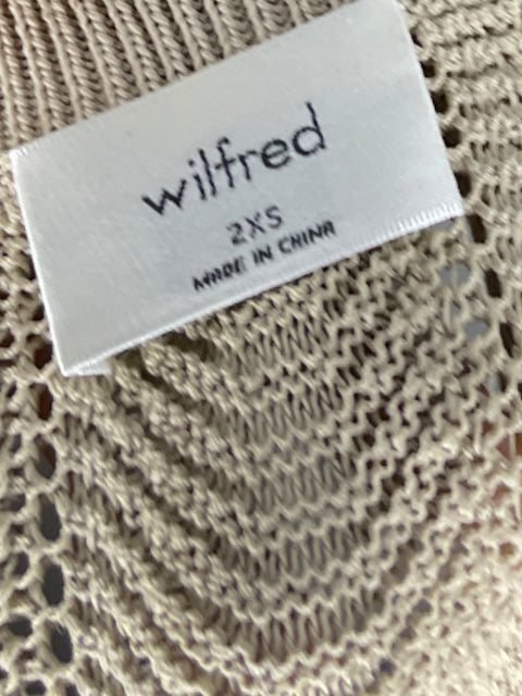 Blusa Wilfred Tejido Beige - Talla 2XS