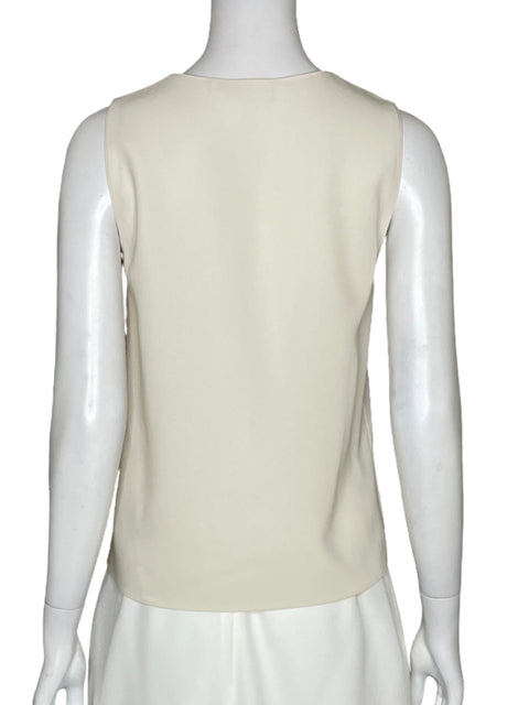 Blusa Babaton Sin Mangas Beige - Talla 2XS