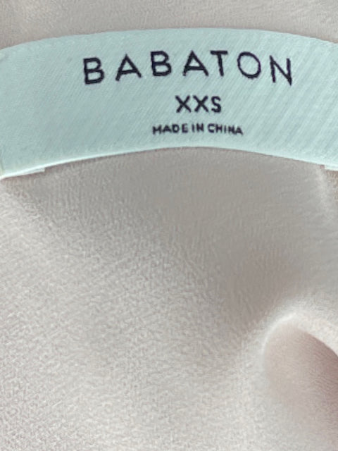 Blusa Babaton Tiras Rosado - Talla XXS