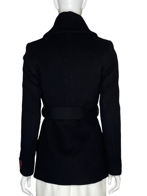 Abrigo Wilfred Acolchonado Negro - Talla XXS
