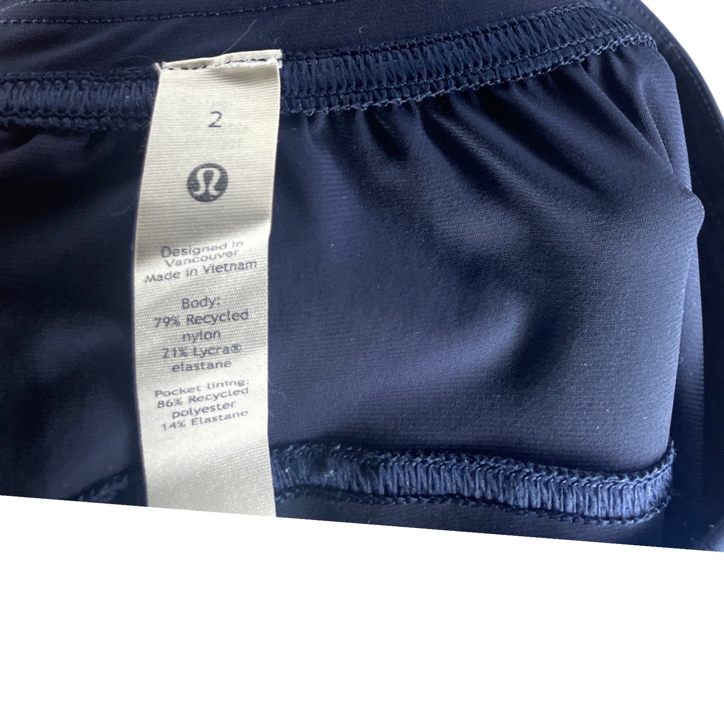 Pantalon Lululemon Buso Azul-Talla 2