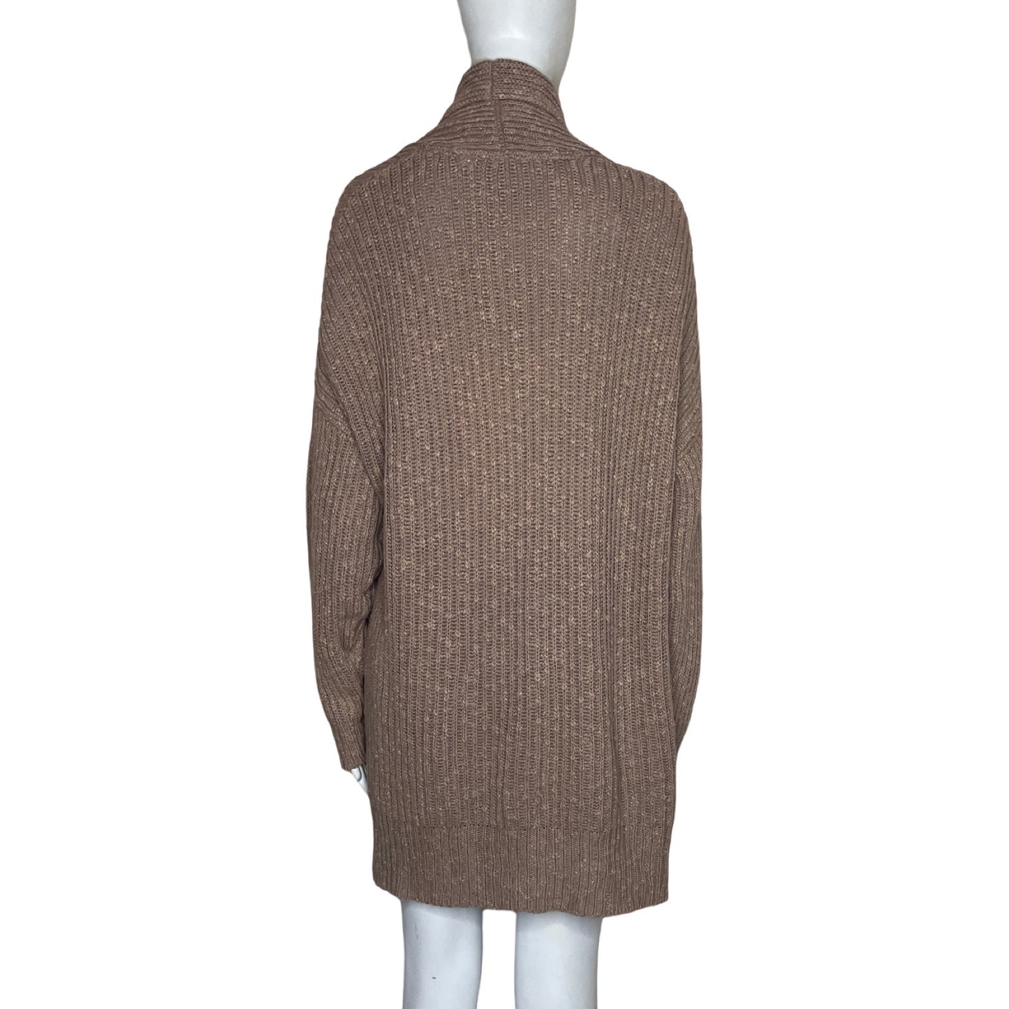 Cardigan Massimo Dutti Tejido Marron-Talla L
