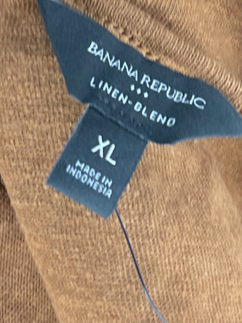 Blusa Banana Republic Fluido Marrón - Talla XL