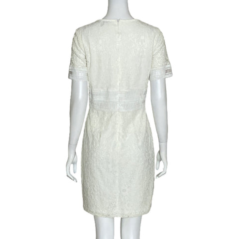 Vestido Mystic Los Angeles Encaje Blanco-TallaM