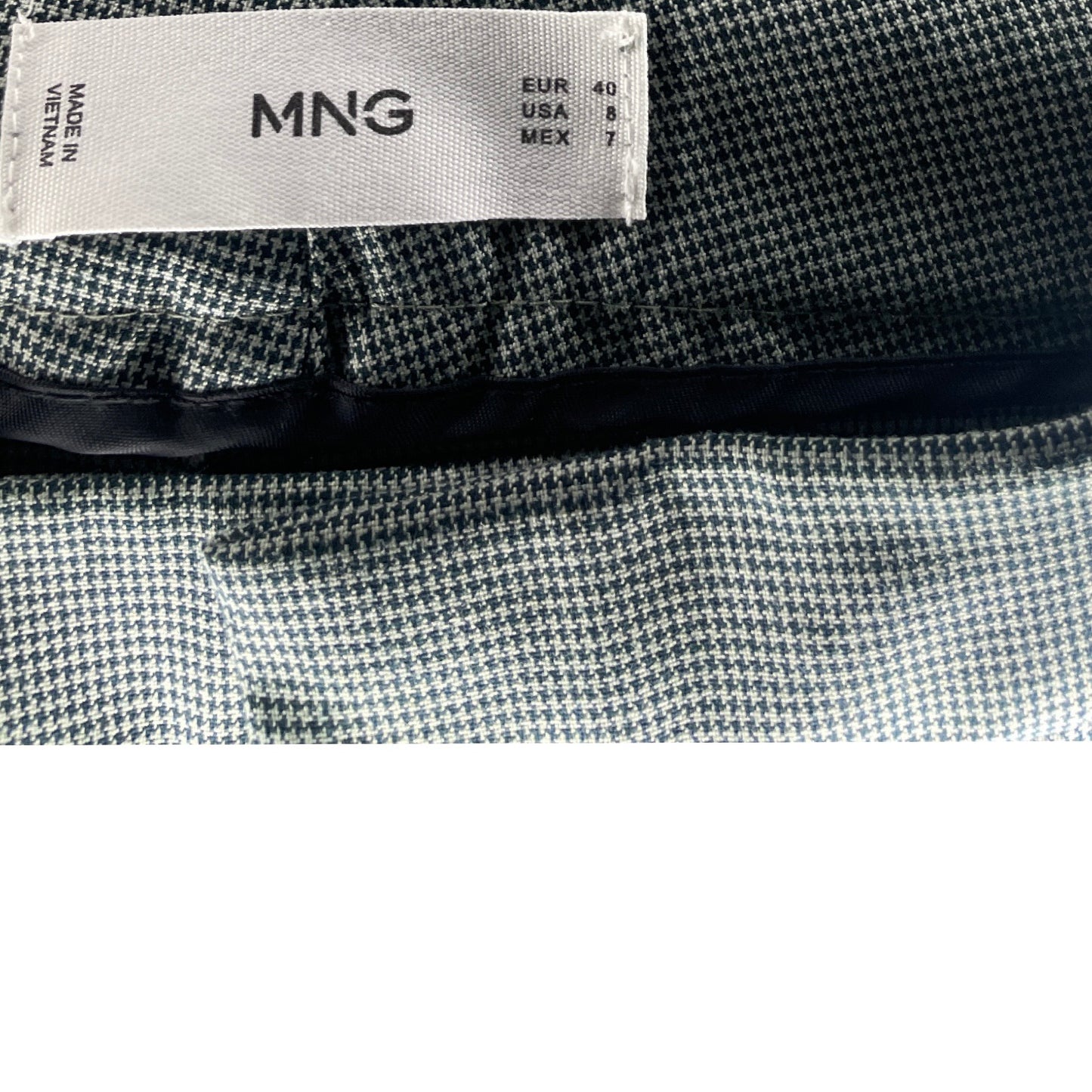 Pantalon MNG Bolsillos Verde-Talla 40