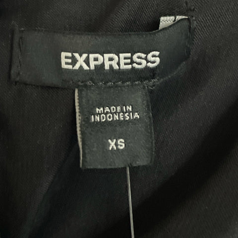 Vestido Express Asimetrico Metalizado Negro-Talla M