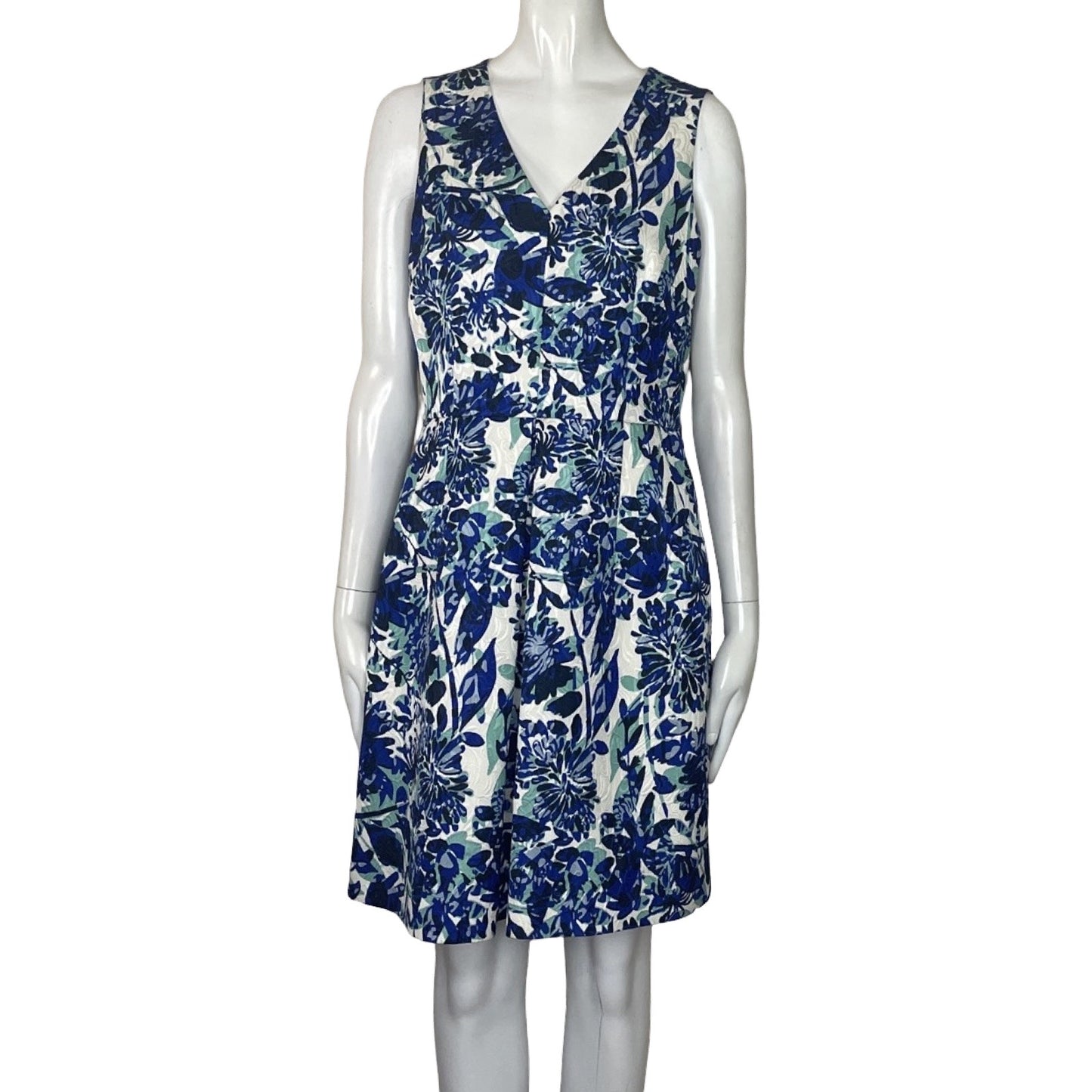 Vestido Tesoro TPS Sin Manga Azul-Talla 38