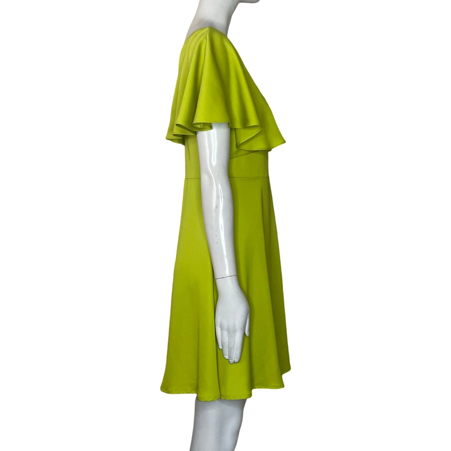 Vestido Laltramoda Vuelos Verde-Talla-42