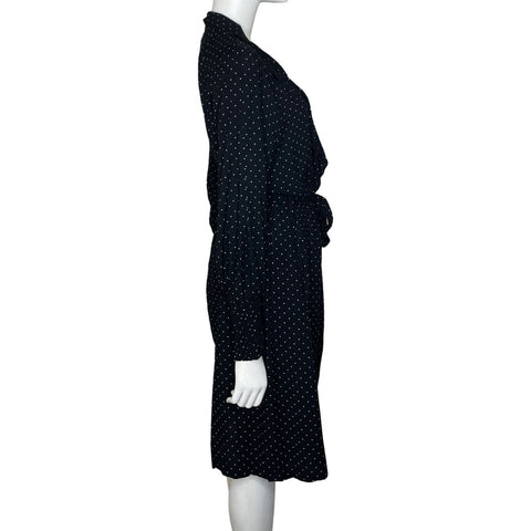 Cárdigan Mustard Seed Puntos Negro-Talla S
