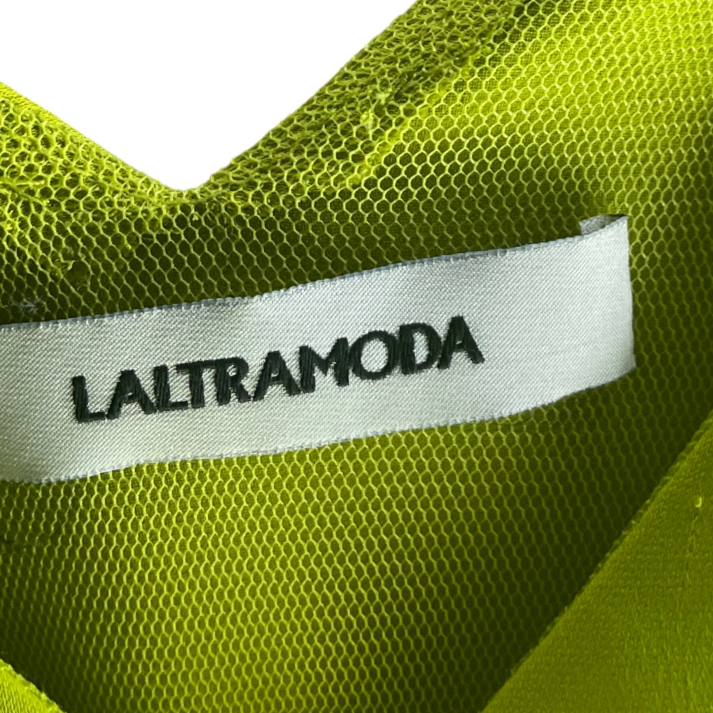 Vestido Laltramoda Vuelos Verde-Talla-42