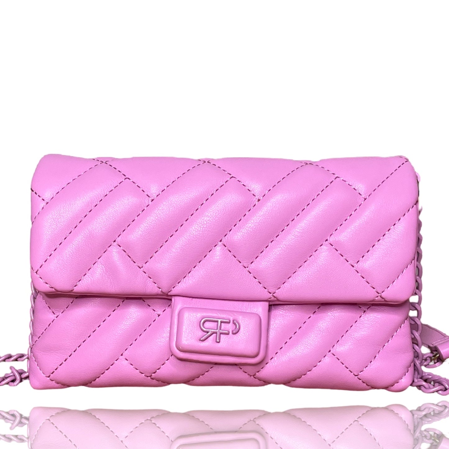 Bolso Parfois Bandolera Rosada-Talla U
