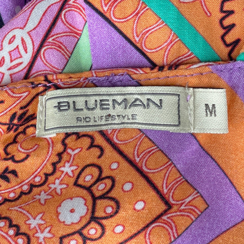 Vestido Blueman Bahamas Bandana Midi Morado-
Talla M