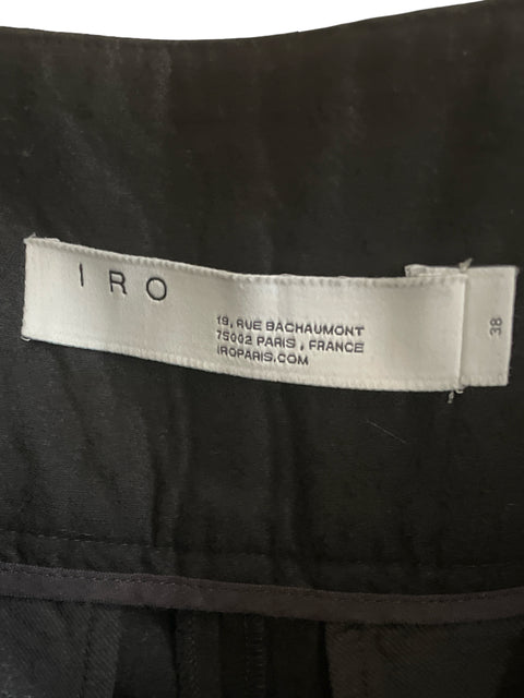 Short IRO Talle Alto Negro-Talla 38