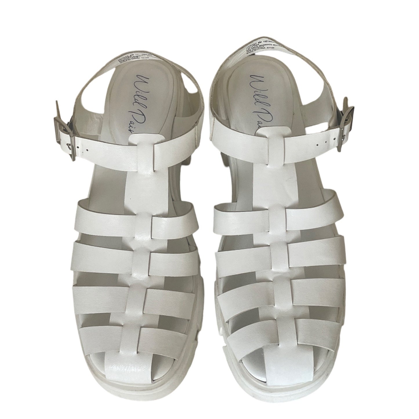 Calzado Wild Pair Cangrejera Blanco-Talla 9