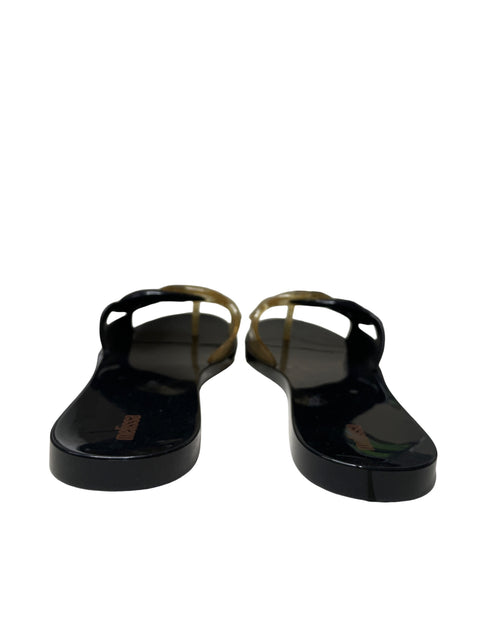 Calzado Melissa Jelly Chain Negro - Talla 9