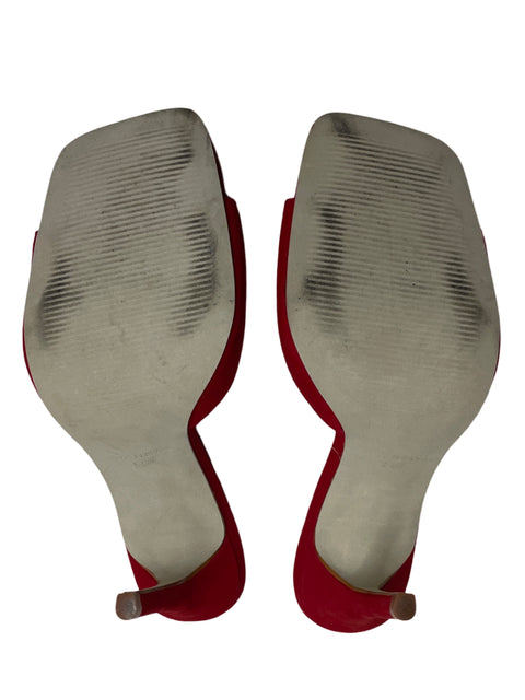Calzado Steve Maden Sandalia Rojo-Talla 5