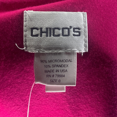 Chaleco Chicos Fluido Rosado-Talla 0