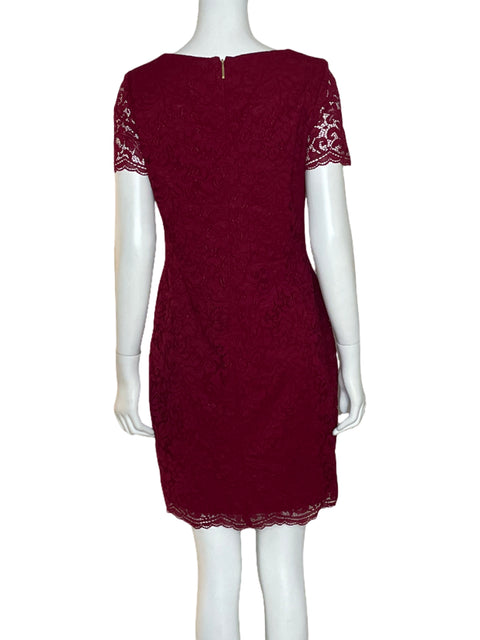 Vestido Ralph Lauren Encaja Rojo- Talla 4