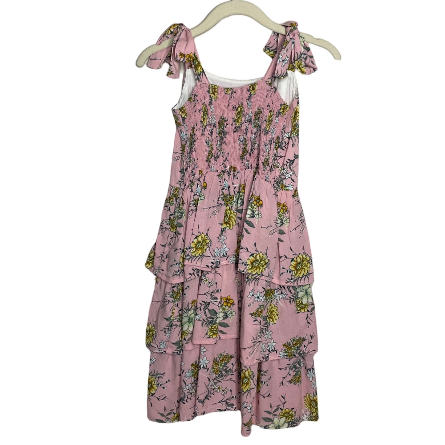 Vestido Nauty & Blue Vuelos Rosado - Talla 5