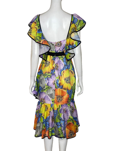 Vestido CQ By CQ Flecos Verde - Talla S