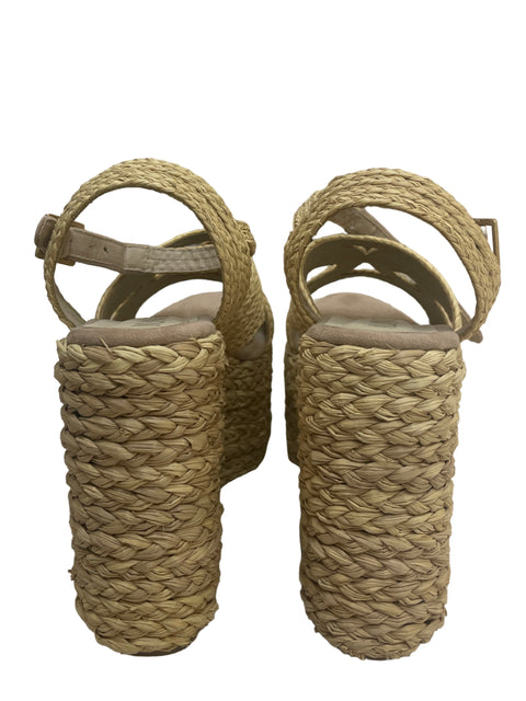 Calzado Milines Yute Tejido Beige-Talla 35