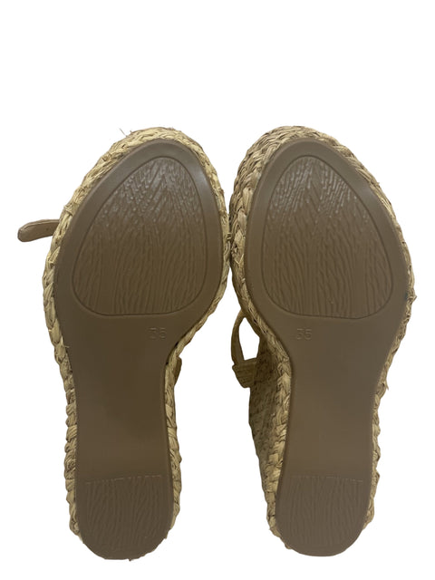 Calzado Milines Yute Tejido Beige-Talla 35