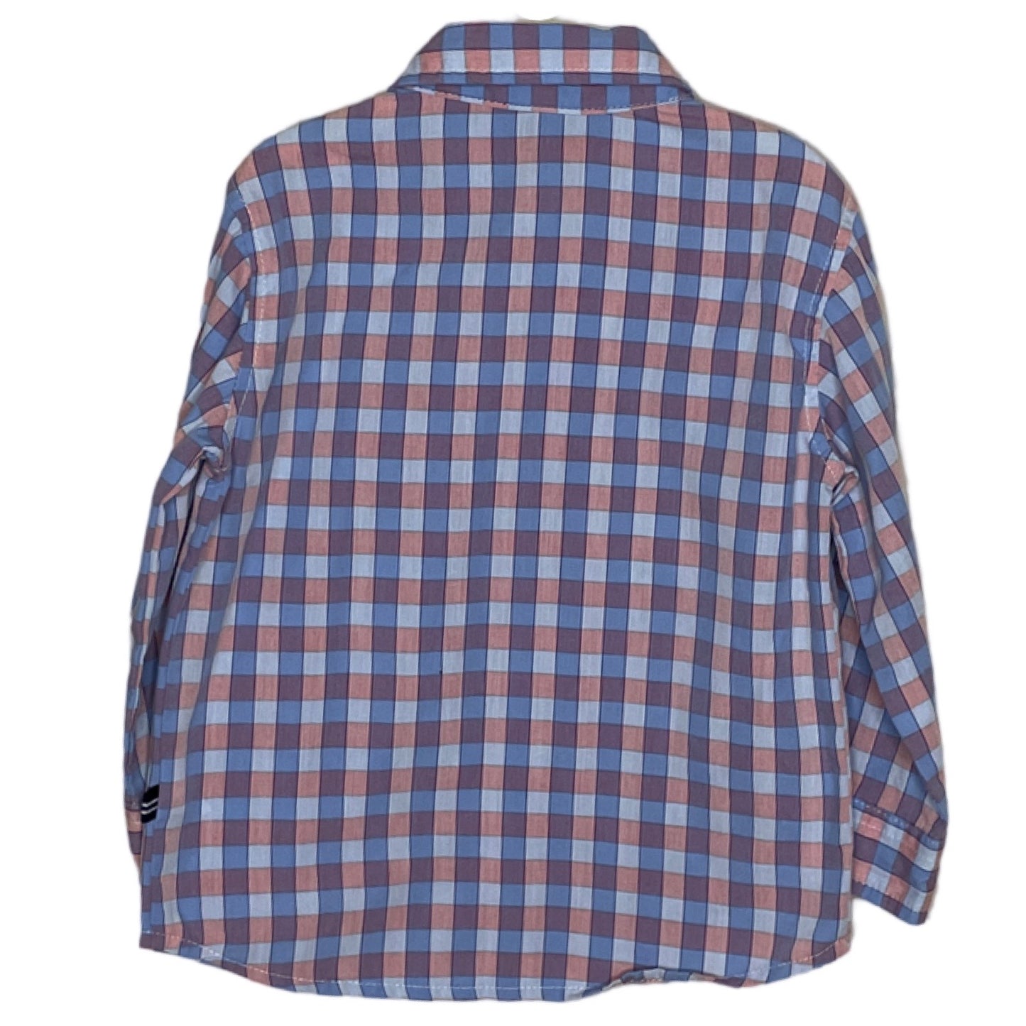 Camisa Nautica Cuadros Rosado-Talla 18M