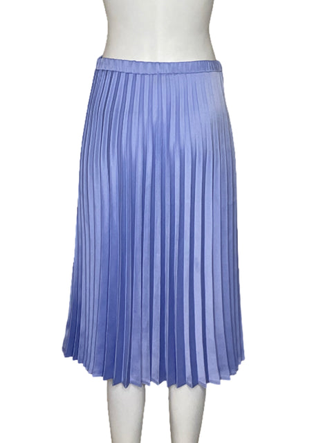 Falda Zara Plisado Azul - Talla XS