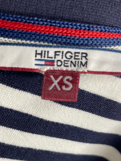 Vestido Tommy Hilfiger Rayas Azul-Talla XS