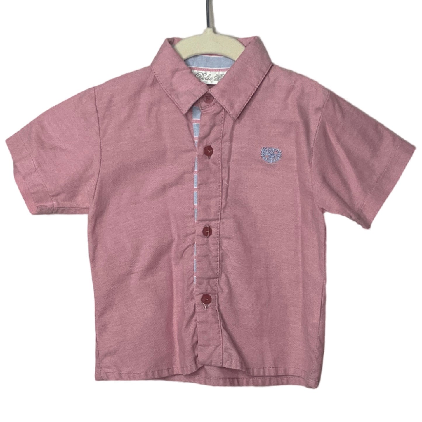 Camisa Dolce Petit Rosado-Talla 12M