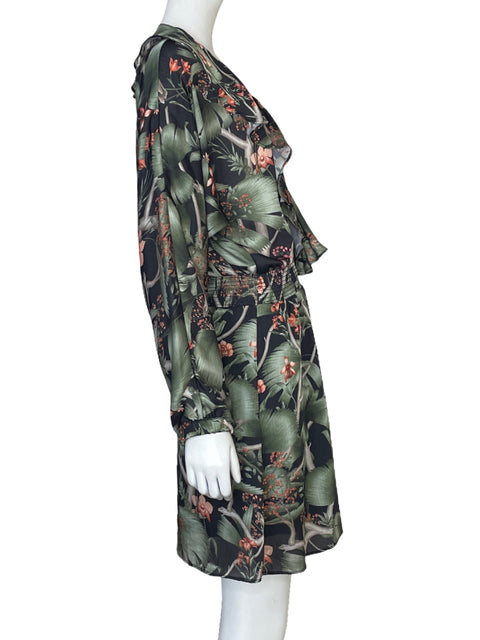 Vestido Johanna Ortiz by H&M Estampado Negro-Talla S