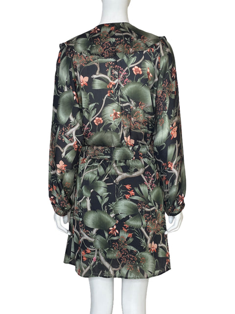 Vestido Johanna Ortiz by H&M Estampado Negro-Talla S