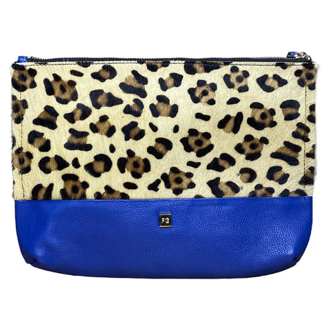 Clutch Purificación García Animal Print Beige-Talla
U