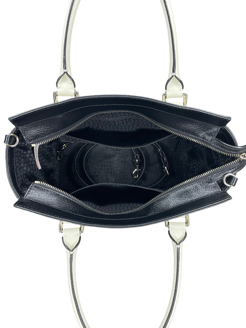 Cartera Kate Spade Bicolor Negro-Talla M