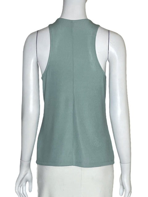 Blusa A. New Day Tiras Verde-Talla M