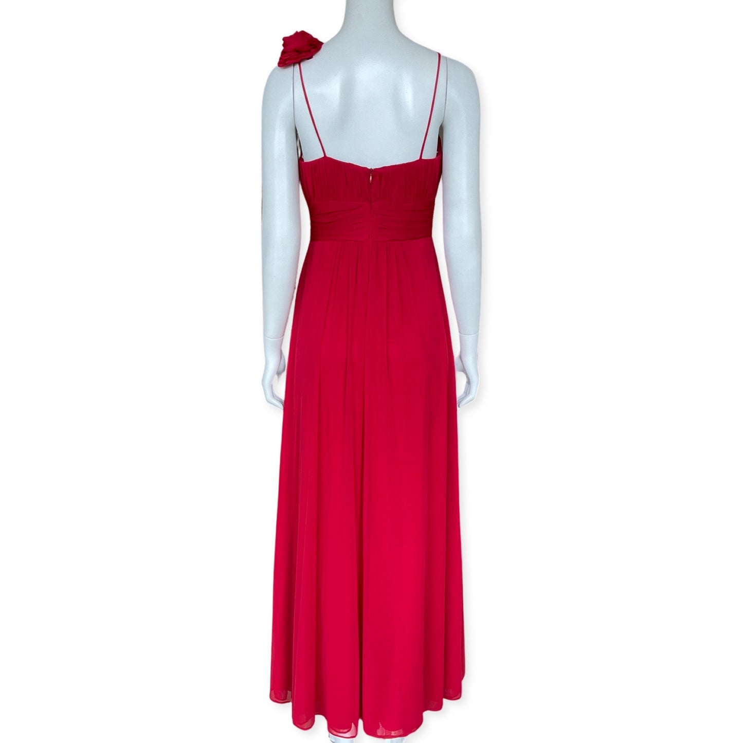 Vestido Camille La Vie Largo Rojo - Talla 4