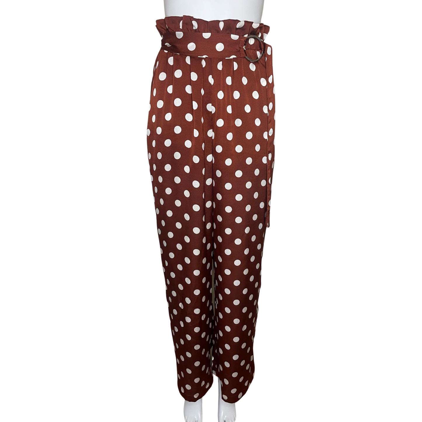 Pantalon Do Be Lunares Cafe - Talla S