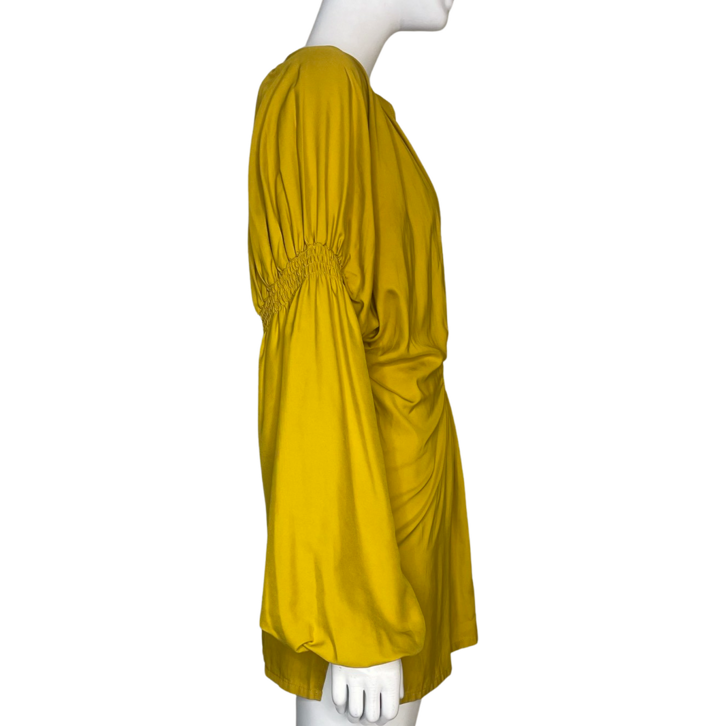 Blusa Maria Elena Villamil Resorte Amarillo - Talla 10