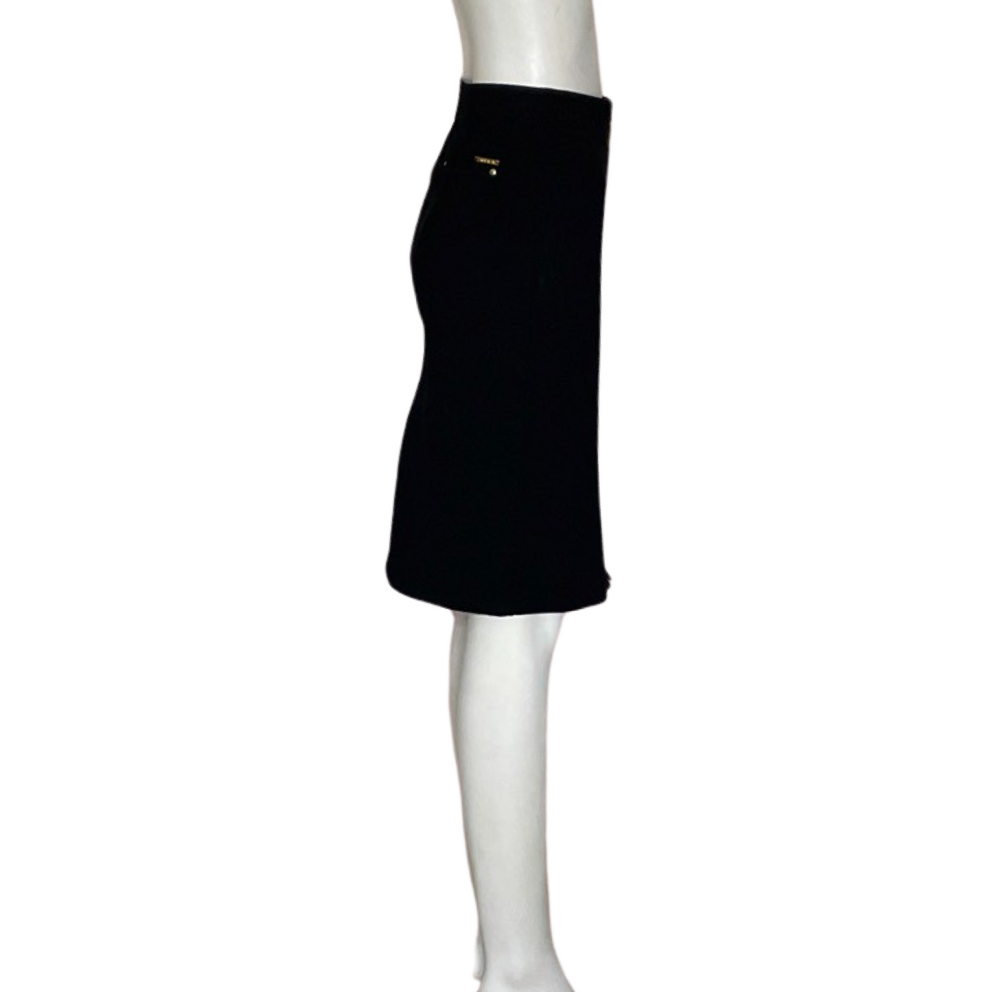 Falda Studio F Cremallera Frontal Negro-Talla M