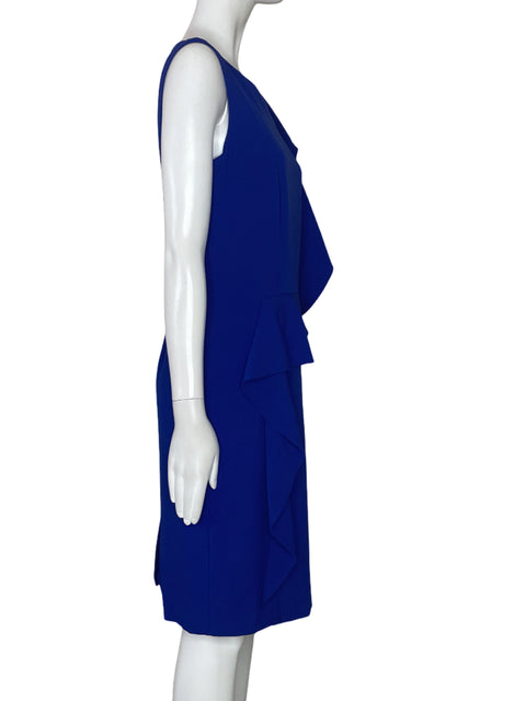 Vestido Calvin Klein Vuelo Sin Mangas Azul-Talla 10
