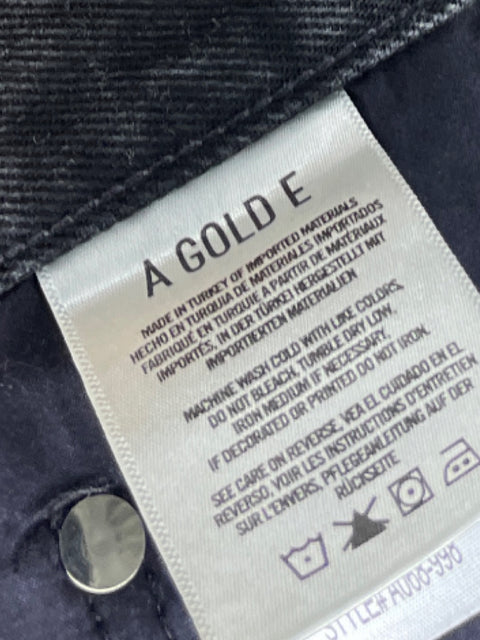 Falda Agolde Rasgado Negro - Talla S