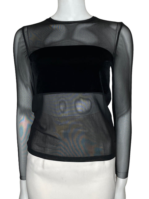 Top Tesoro TPS Mesh Negro-Talla M