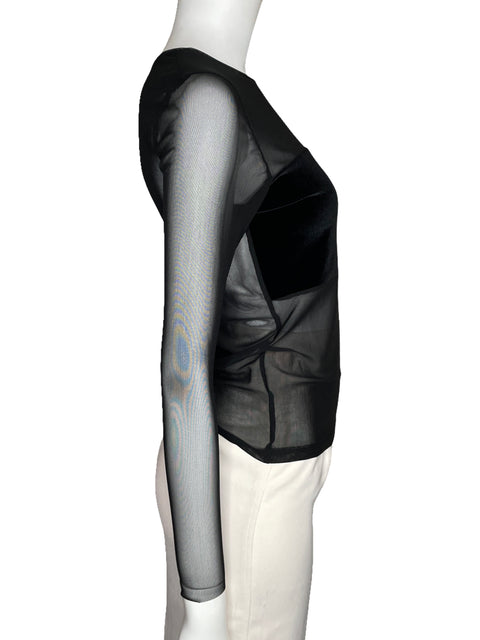 Top Tesoro TPS Mesh Negro-Talla M