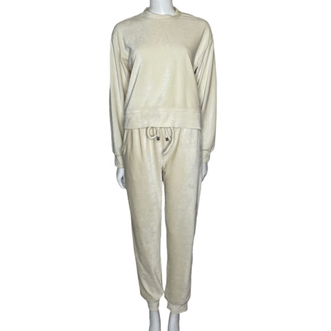 Set Le Lis Acanalado Blanco-Talla S
