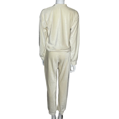 Set Le Lis Acanalado Blanco-Talla S