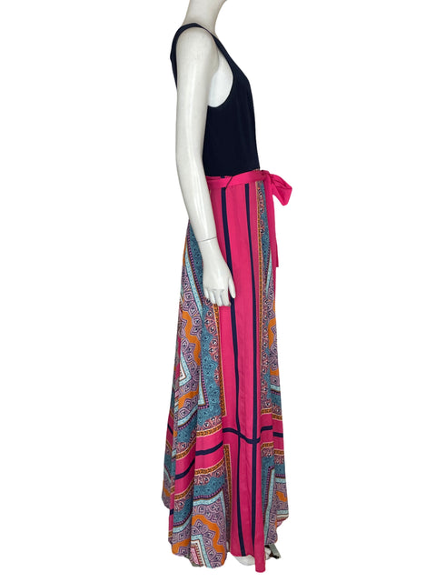 Vestido Eliza J Maxi Estampado Rosado - Talla 8
