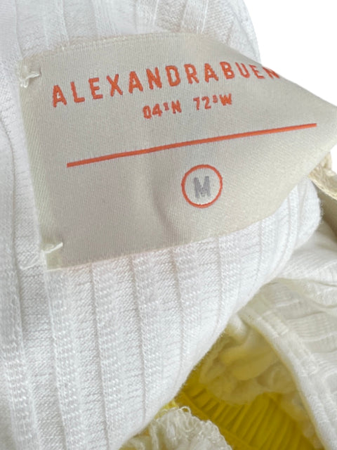 Vestido Alexandra Bueno Fluido Amarillo - Talla M