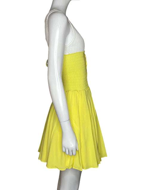 Vestido Alexandra Bueno Fluido Amarillo - Talla M